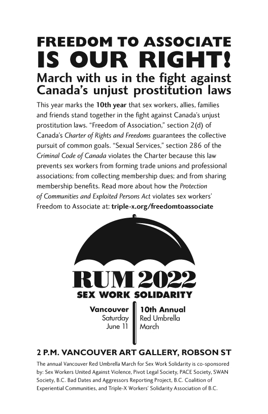RUM 2022 Freedom to Associate