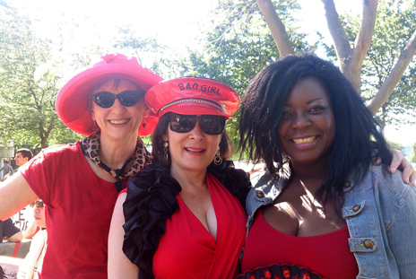 A great finish at the Red Umbrella reception. Photo: Annnie Temple