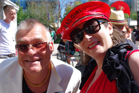 Triple-X president, Andy Sorfleet and secretary, Kerry Porth. Photo: Elaine Ayres