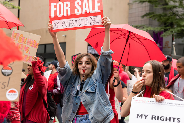 11th Annual Red Umbrella March, Vancouver, June 10, 2023