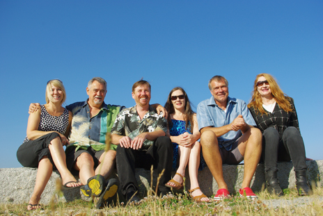 Triple-X first board members at New Brighton Park, August 2012. Photo: Elaine Ayres